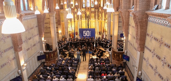 Concert de l'Escolania de Montserrat per tancar el 50 aniversari